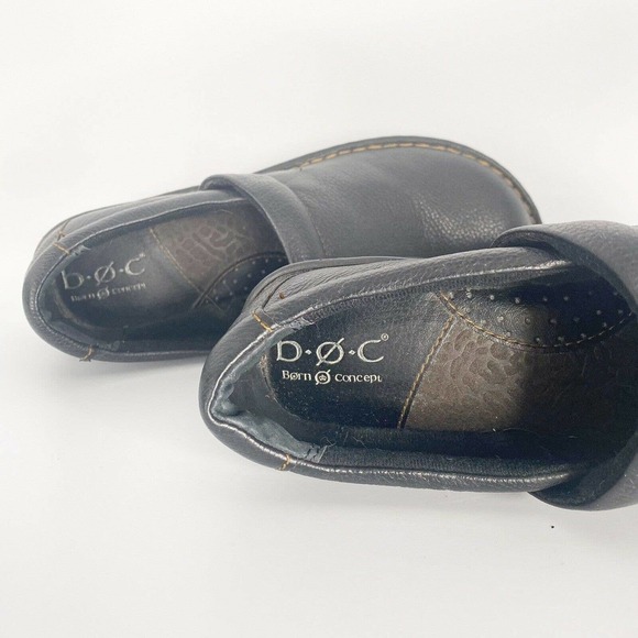 Boc Born Concept C00042 Women Black Clog Mule Shoe Size 8M Slip On - Picture 7 of 9